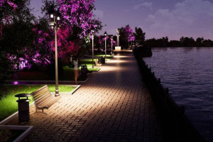 В Гусь-Хрустальном благоустроят набережную 