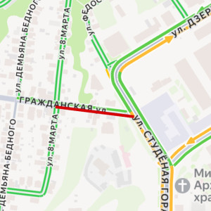 Во Владимире почти на 3 недели перекроют участок дороги на Гражданской