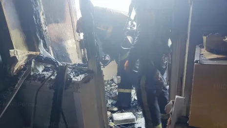 Во Владимире на пожаре в многоэтажке спасли 10 взрослых и 2 детей