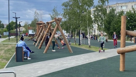 В Покрове на пустыре обустроили бульвар Дружбы Народов