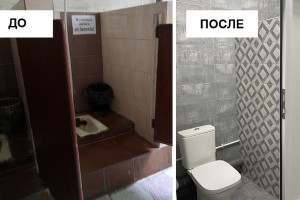 Школьный туалет во Владимирской области признали позорным в стране