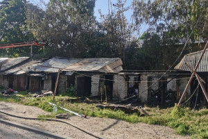 Стали известны подробности пожара в гаражах во Владимире