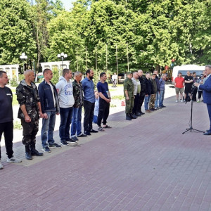 Из Владимирской области в зону СВО отправилась группа из 20 контрактников