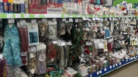 Во владимирских магазинах появились новогодние товары