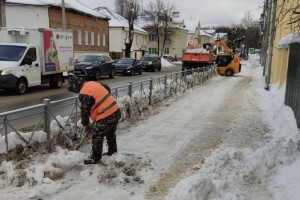 Во Владимире от снега почистят 18 дорог