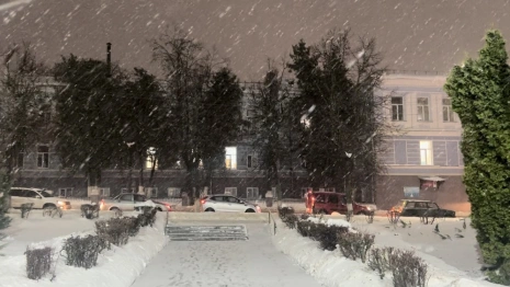 Метель принесла новые пробки на дорогах Владимира