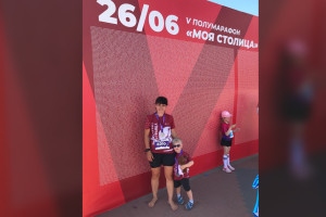 Владимирская мама установила мировой рекорд по бегу с коляской
