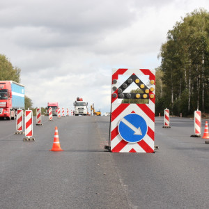 На участке трассы М-7 во Владимирской области на полгода ограничат движение