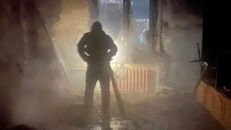 При пожаре в поселке Боголюбово погиб 54-летний мужчина