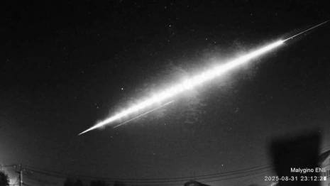 Над Владимирской областью пролетел крупный болид