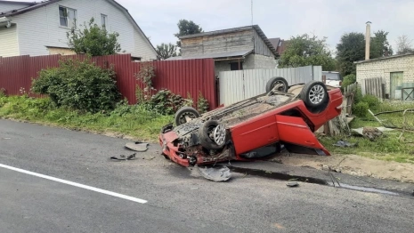 Стала известна причина аварии с перевернувшейся автомобилисткой в Кольчугино