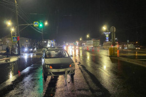 Иномарка сбила ребенка на пешеходном переходе во Владимире