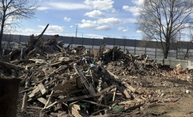 Во Владимире снесли рухнувший дом на улице Лакина