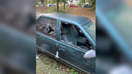 Во Владимире неизвестные разгромили припаркованную машину