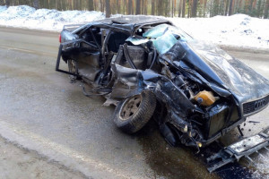 Под Владимиром произошло жесткое ДТП с рейсовым автобусом и иномаркой