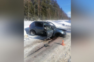 Во Владимирской области столкнулись легковушка и грузовик
