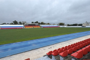 На стадионе «Лыбедь» во Владимире обновили трибуну на 1000 мест