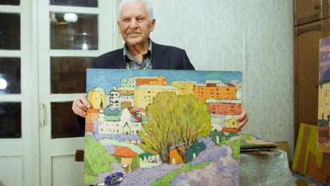 Во Владимире наградили живописца-фронтовика медалью