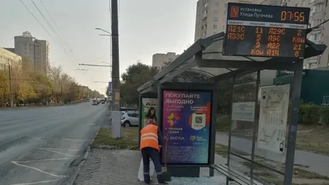 Во Владимире за утро разгромили две остановки