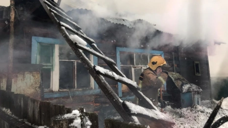 Во Владимирской области в огне пострадал мужчина