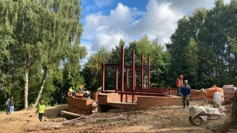 Благоустройство Фатьяновского парка в Вязниках закончится летом 2022 года