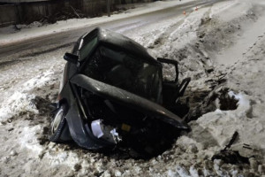 В Гусь-Хрустальном четверо 18-летних парней пострадали в ДТП