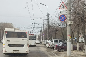 Во Владимире запретили остановку на проспекте Ленина
