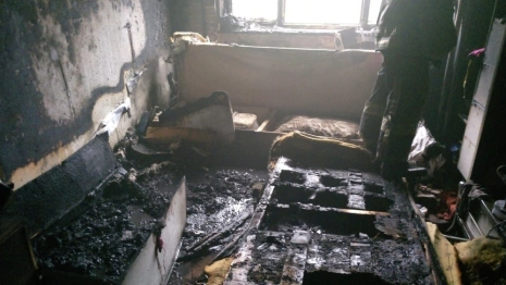 Во Владимире при пожаре на Лакина спасли 2 и эвакуировали 5 человек