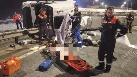 В ДТП на трассе М-12 в Судогодском районе погиб 45-летний водитель фуры