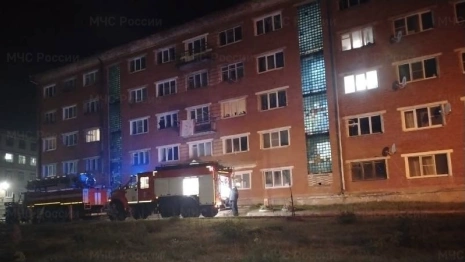 В Меленках при пожаре 59-летний мужчина отравился угарным газом