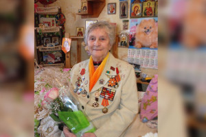Ветеран из Владимирской области отметила 100-летний юбилей