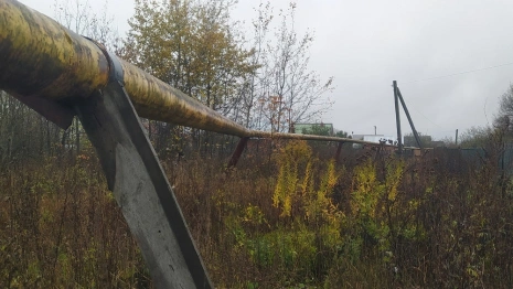 Жители Лакинска пожаловались на опасный газопровод