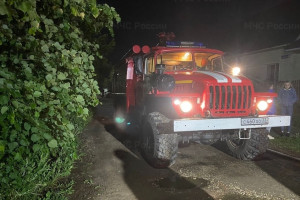 Во Владимирской области спасли ребенка из горящего дома