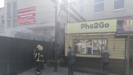 Во Владимире с рынка на Чайковского эвакуировали 60 человек из-за пожара в подвале