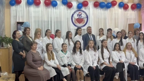 В кольчугинской школе №6 открылся первый в городе медицинский класс