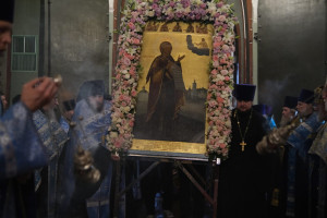 Боголюбскую икону Божией Матери доставили в Успенский собор во Владимире