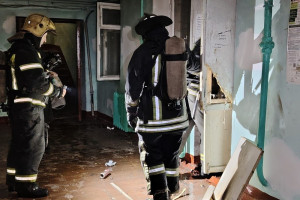 Во Владимире из горящего дома эвакуировали 5 человек