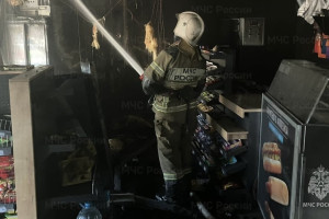 В Собинке загорелась автозаправочная станция