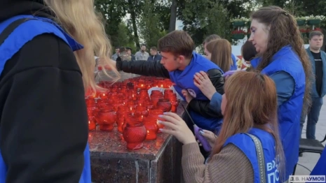 Во Владимире зажгли «свечу памяти» 22 июня