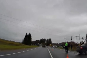 Под Александровом произошло ДТП с одним погибшим и 4 пострадавшими