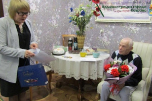 Во Владимирской области труженику тыла исполнилось 100 лет