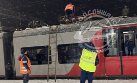 Поезд «Ласточка» застрял с пассажирами во Владимире в снегопад