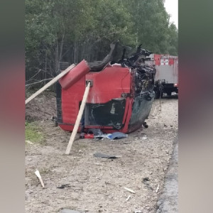 На трассе под Муромом столкнулись две фуры