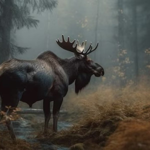 Во Владимирской области внедорожник сбил лося