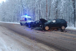 Во Владимирской области в массовом ДТП пострадали три человека