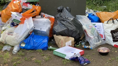 Во Владимирской области поселок утонул в строительном мусоре