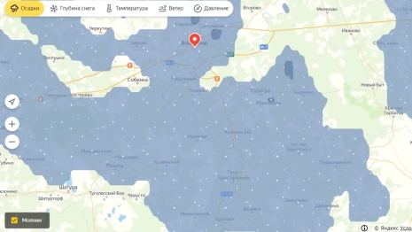 
Жителей Владимирской области предупредили об очередном снегопаде 