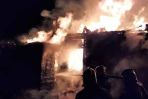 На пожаре в Гусь-Хрустальном погиб мужчина 