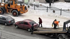 Во Владимире водителям напомнили об эвакуации машин для расчистки снега