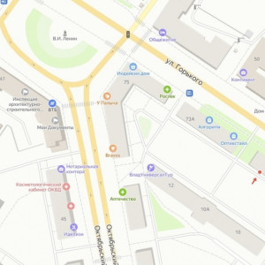 Во Владимире дорогу по Горького у дома №75 временно сузят до одной полосы